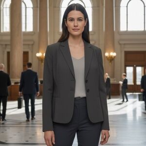 Worthington Charcoal Blazer for Women